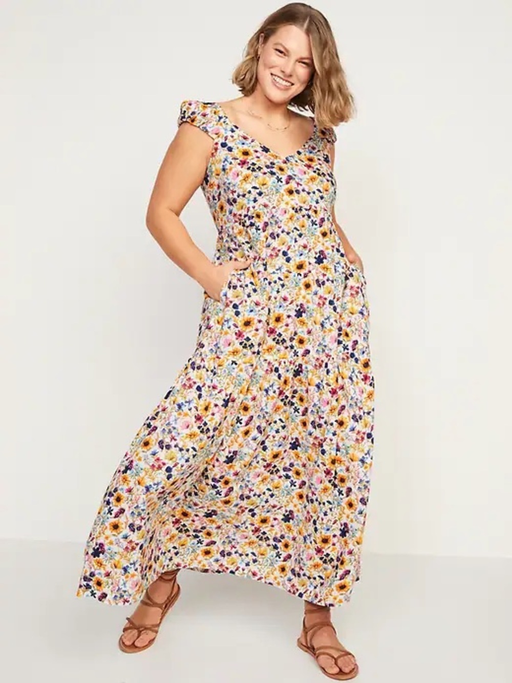 Old Navy Floral Maxi Dress